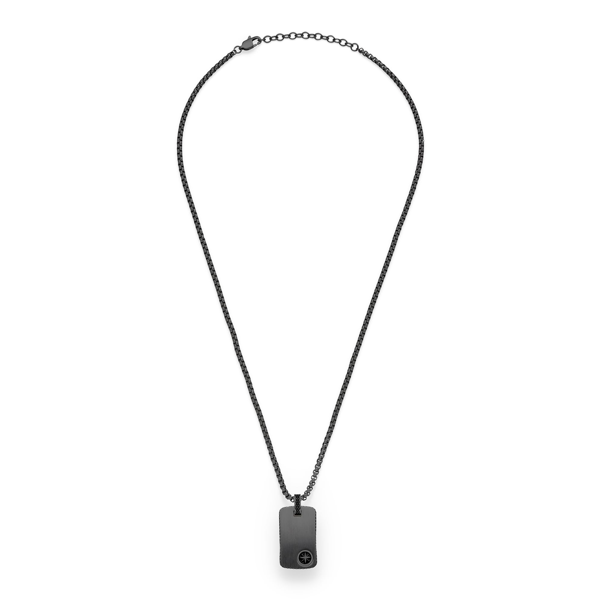s.Oliver Herren Schmuck – Halskette aus Edelstahl mit Taganhänger – Klassisch, Zeitlos und Symbolisch – Perfekte Geschenkidee