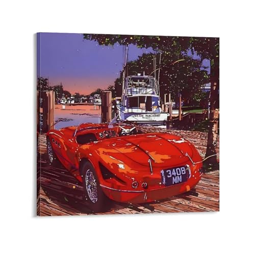 ؉pl  A[gG|X^[13 vg  EH[A[g xbh[ ŉ CeA16x16inch(40x40cm)