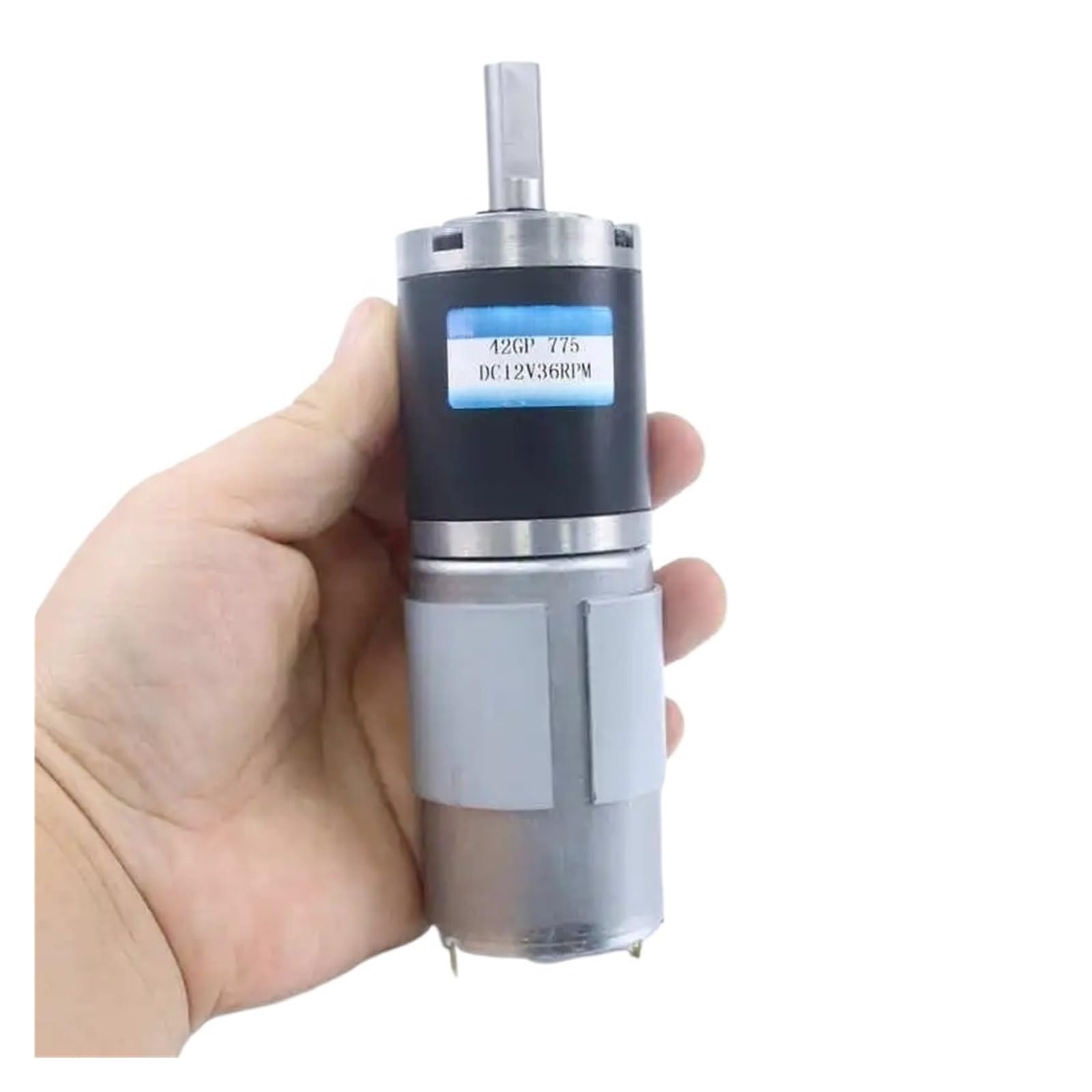 Miniatur-Gleichstromgetriebemotor 12 V Planetengetriebe 42GP-775 Kleinmotor mit niedriger Drehzahl Drehzahlregelung elektrisch(12V357 RPM)