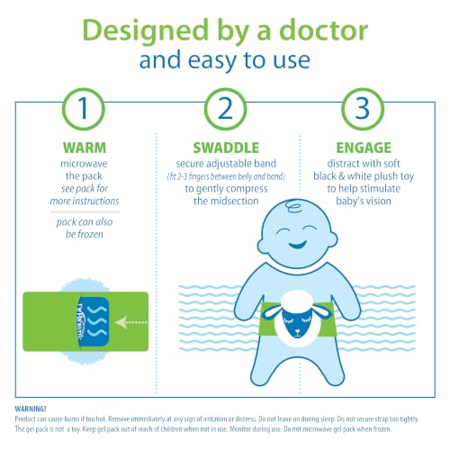 Dr. Brown's Infant Gripebelt Heated Belly Band, Lamb, 0m+ - image 3