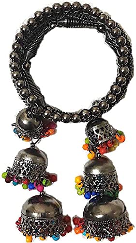 See full amazon price history chart for Vembley Trendy Silver Bangle Bracelet with Multicolor Beads Hanging Jhumki For Women and Girls Vembley Trendy Silver Bangle Bracelet with Multicolor Beads Hanging Jhumki For Women and Girls (B09TJFMMBS) Amazon Price History, Amazon Price Tracker