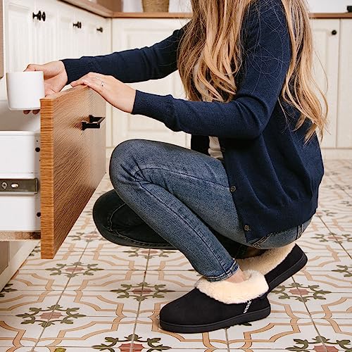 EverFoams Women's Faux Fur Bootie Slippers