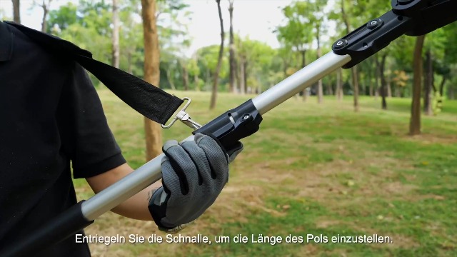 Teleskopstange Elektrische Astschere Baumschnitt Kebtek Teleskopstange 4,2-8 ,2 Ft Für Akku-Gartenscheren - Leichtes Aluminium, Verstellbarer Winkel Akku Astschere Verlängerung