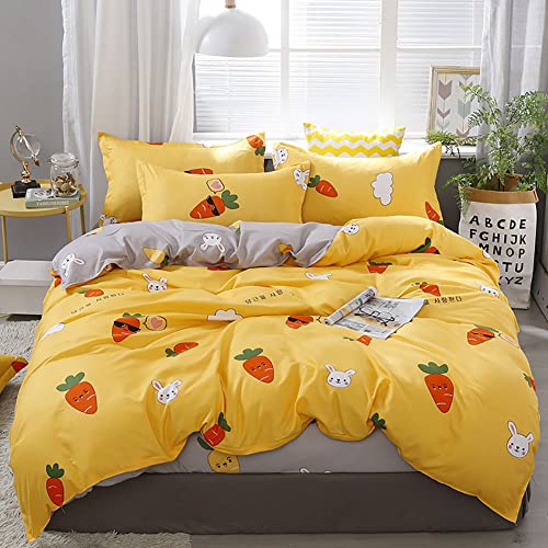 Ensemble de couette résistant à la décoloration style rétro chic 3pcs - 2