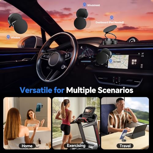 Magnetic Car Phone Mount with Strong Suction - Save $5