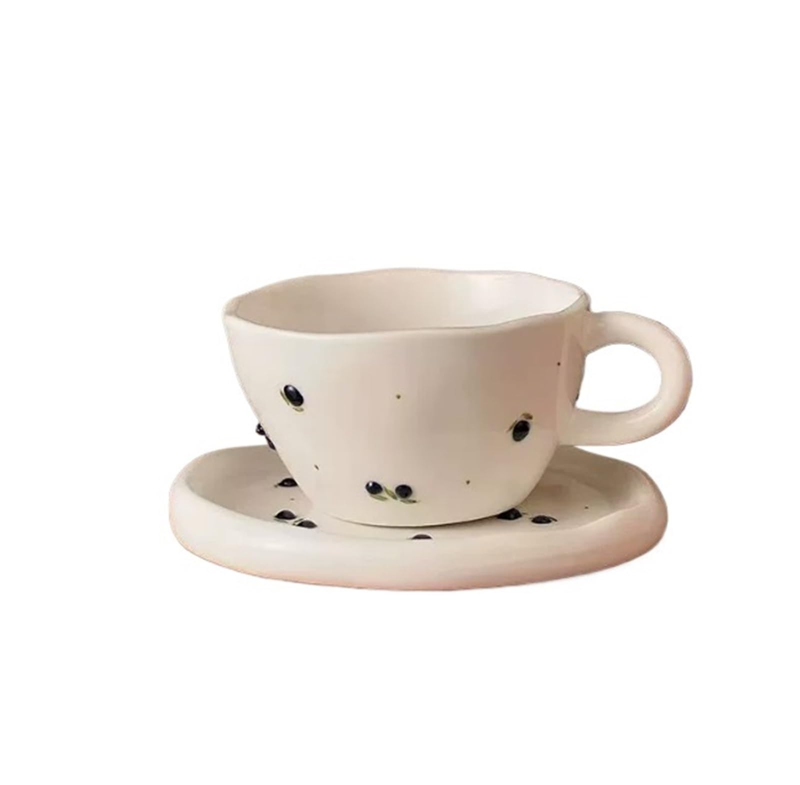 Juego De Tazas De Café Tazas y platos de café Taza de té de la tarde Taza de agua Tazas de té Taza de café(Blue)