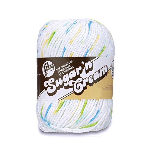 Image of Lily Sugar'n Cream Super Size Ombres Yarn, 3 oz, Summer Prints, 1 Ball