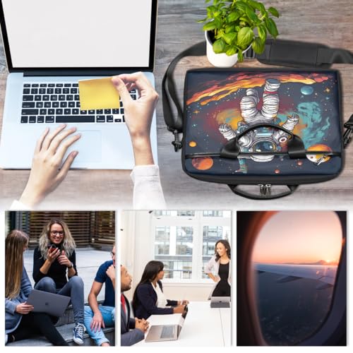 Bolso para portátil Retro Universe 15 pulgadas miniatura 6