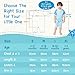 Cheekaaboo Warmiebabes Baby Wetsuit 2mm Neoprene Thermal Swimsuit for Toddlers | Keeps Baby Warm in Water | UPF50+ Sun Protection, Snug Fit for Infants 6M–4Y
