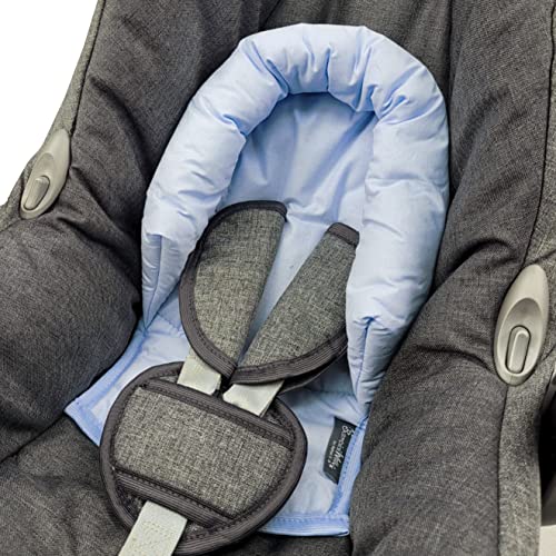 BAMBINIWELT Kopfpolster Kopfkissen für Babyschale kompatibel mit Maxi Cosi...