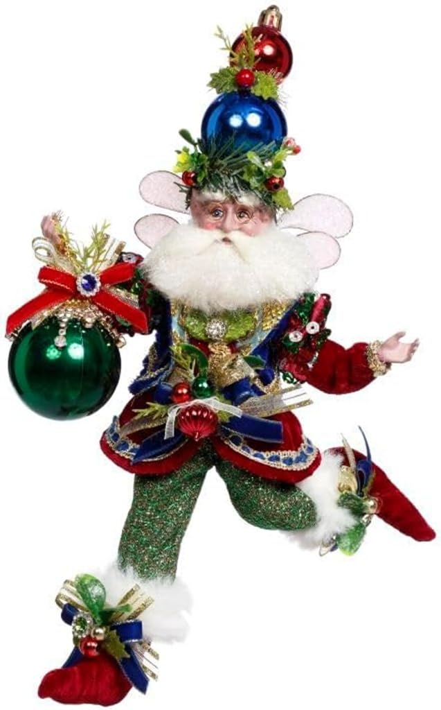 Mark Roberts Ornament Maker Fairy Small 12.5 Inches 51-64370 Christmas Decoration Holiday Collectible Fairy Figurine Tree Ornament