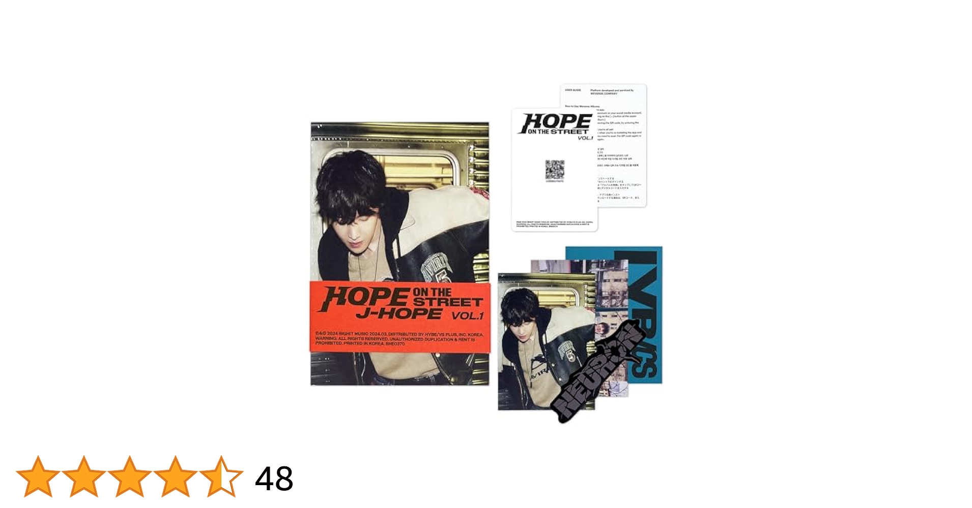 Amazon.com: HYBE Ent. j-hope - [HOPE ON THE STREET VOL.1