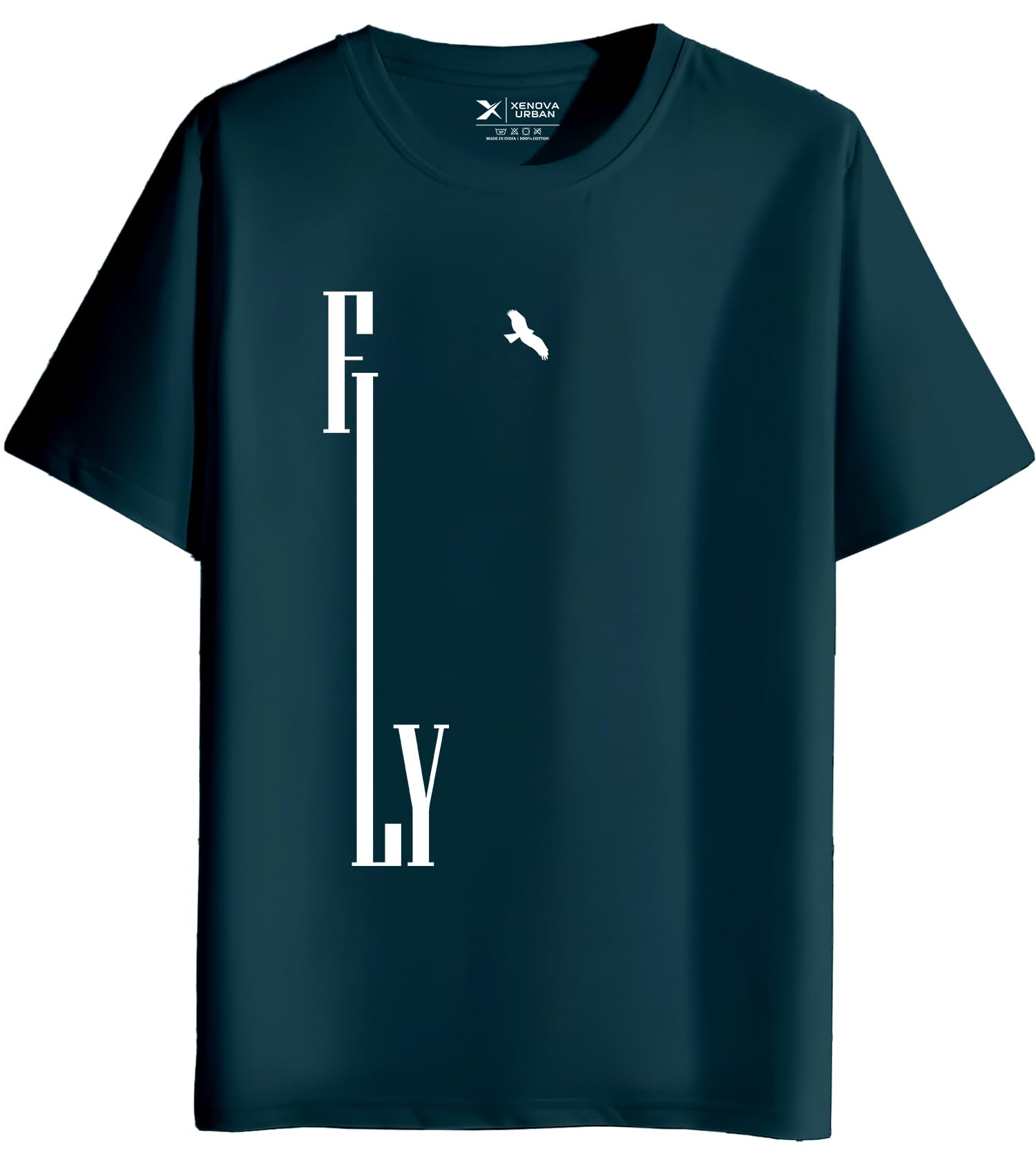 xenovaurban Men's Graphic Printed RN-Fly Round Neck Regular and Plus Size Cotton T-Shirt-picture-32