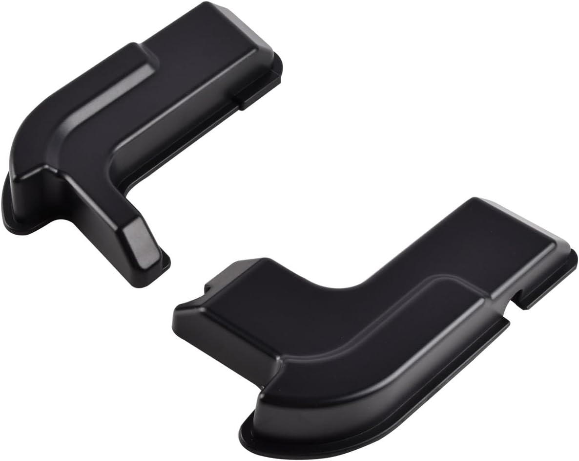 Car Tailgate Glass Heater Wire Protection Cover Rear Window Decoration Trim for Jeep Wrangler Jl 2018-2024 Car Accessories,Black 2PCS