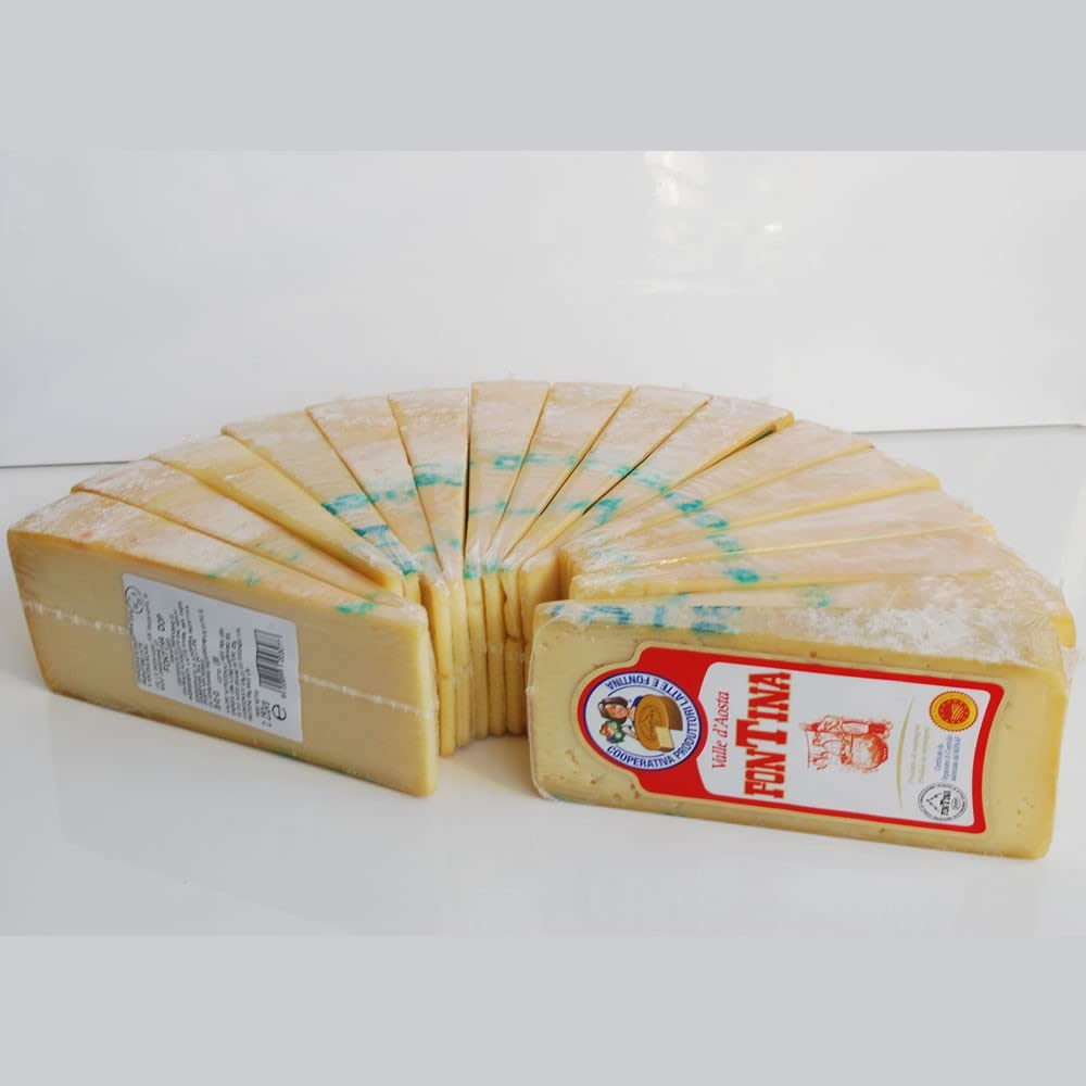 Fontina Valle d'Aosta ALPEGGIO DOP mezza forma 4,2 kg a peso variabile Spedizione express