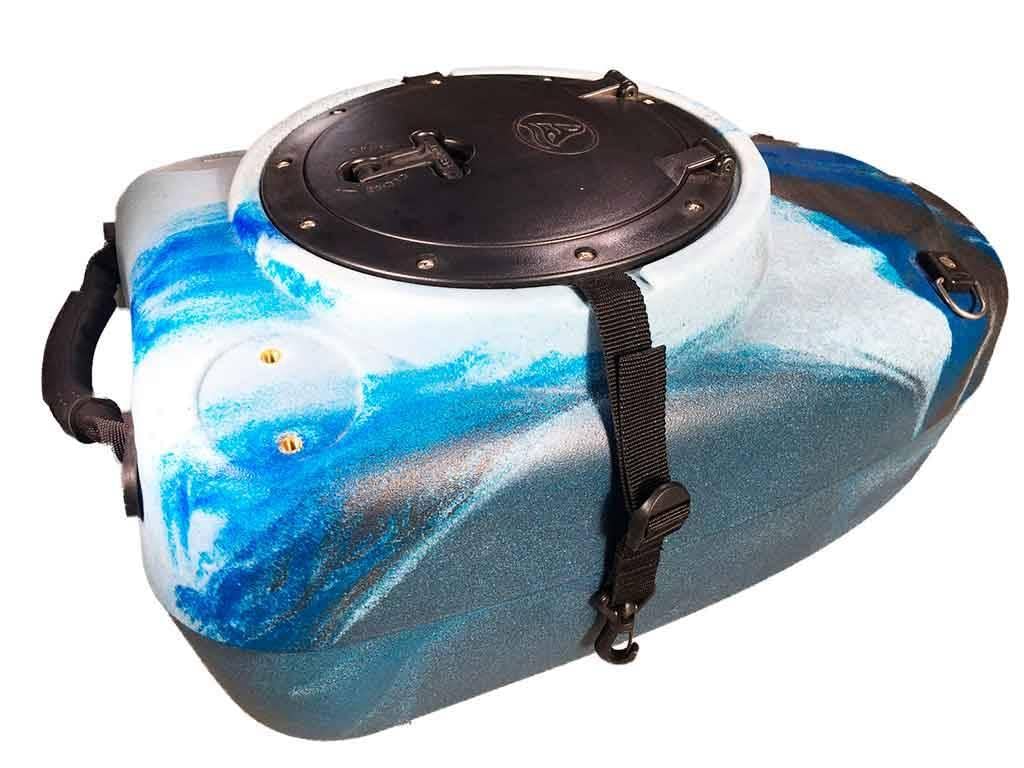 Galaxy Kayaks Aufbewahrungsbehälter Storage Box Fischaufbewahrungsbehälter Köderbox, Galaxy Kayaks:(PB) Paradise Blue