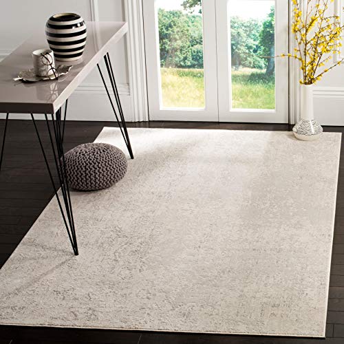 Tapete decorativo rectangular SAFAVIEH 2'6" x 4' beige y crema miniatura 3