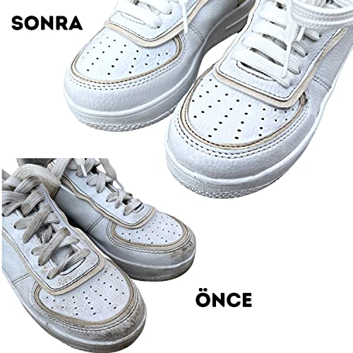 İpekbazaar Sport White Beyaz Ayakkabı Boyası 75 ml, Spor, Deri, Bez & Kumaş Ayakkabılar için Bakım ve Yenileme Boyası