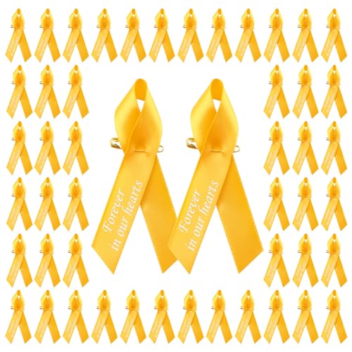 CRAFFANCY 100 PCS Pcs Gold Ribbon Pins