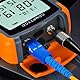 POFET Glasfaserkabeltester Tragbarer Glasfaser-Leistungsmesser FC/SC/ST Universeller Schnittstellen-Fasertester Eingebauter visueller 2-MW-Fehlerorter (OPM&VFL)
