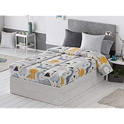 Colchas Ajustables Para Cama Nido Sansa - Edredón Ajustable Dinos Cama 90