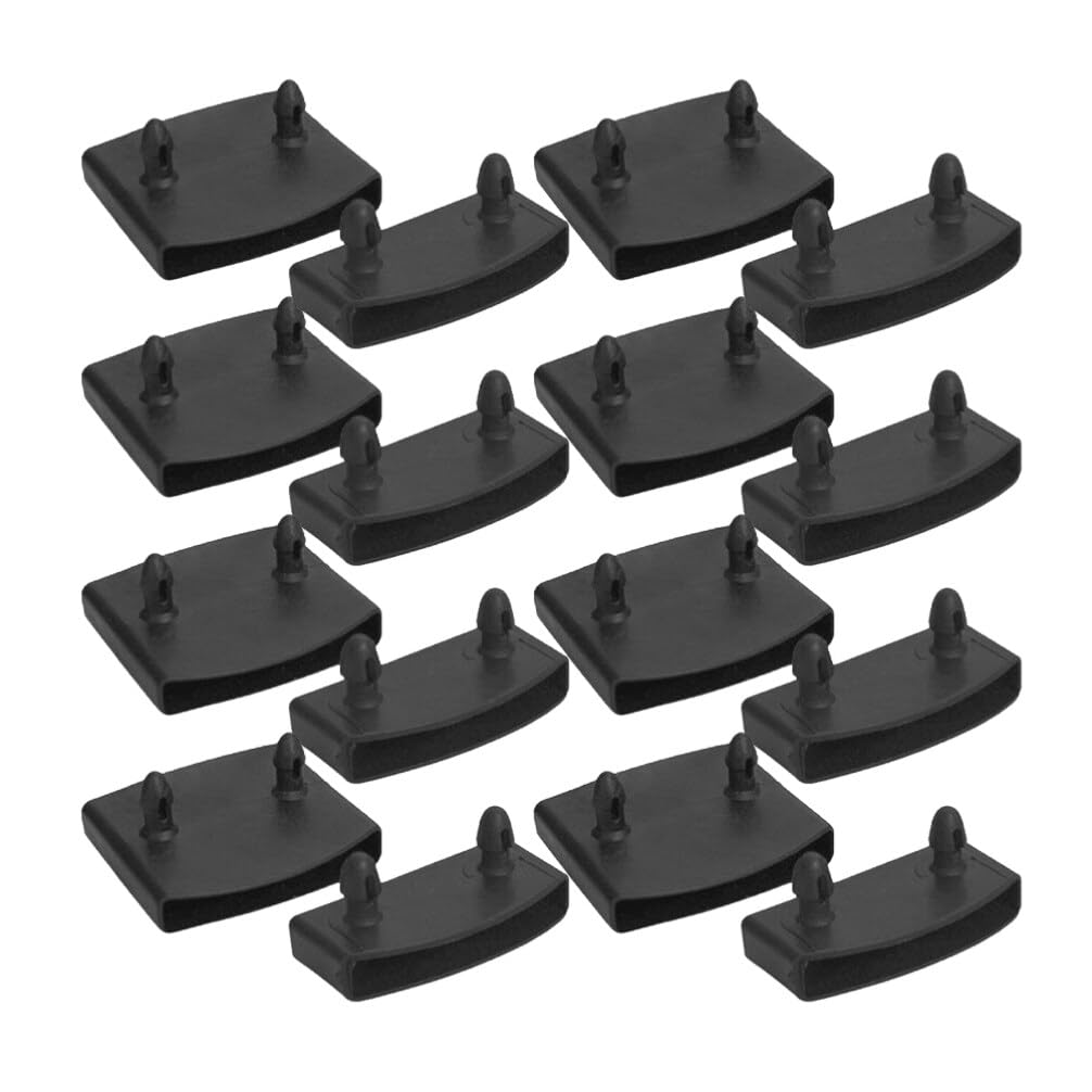 Luxshiny Plastic Bed Slat End Caps Holders Plastic Connector Furniture Accessories for Holding Securing Wooden Slats Bed Base 30pcs