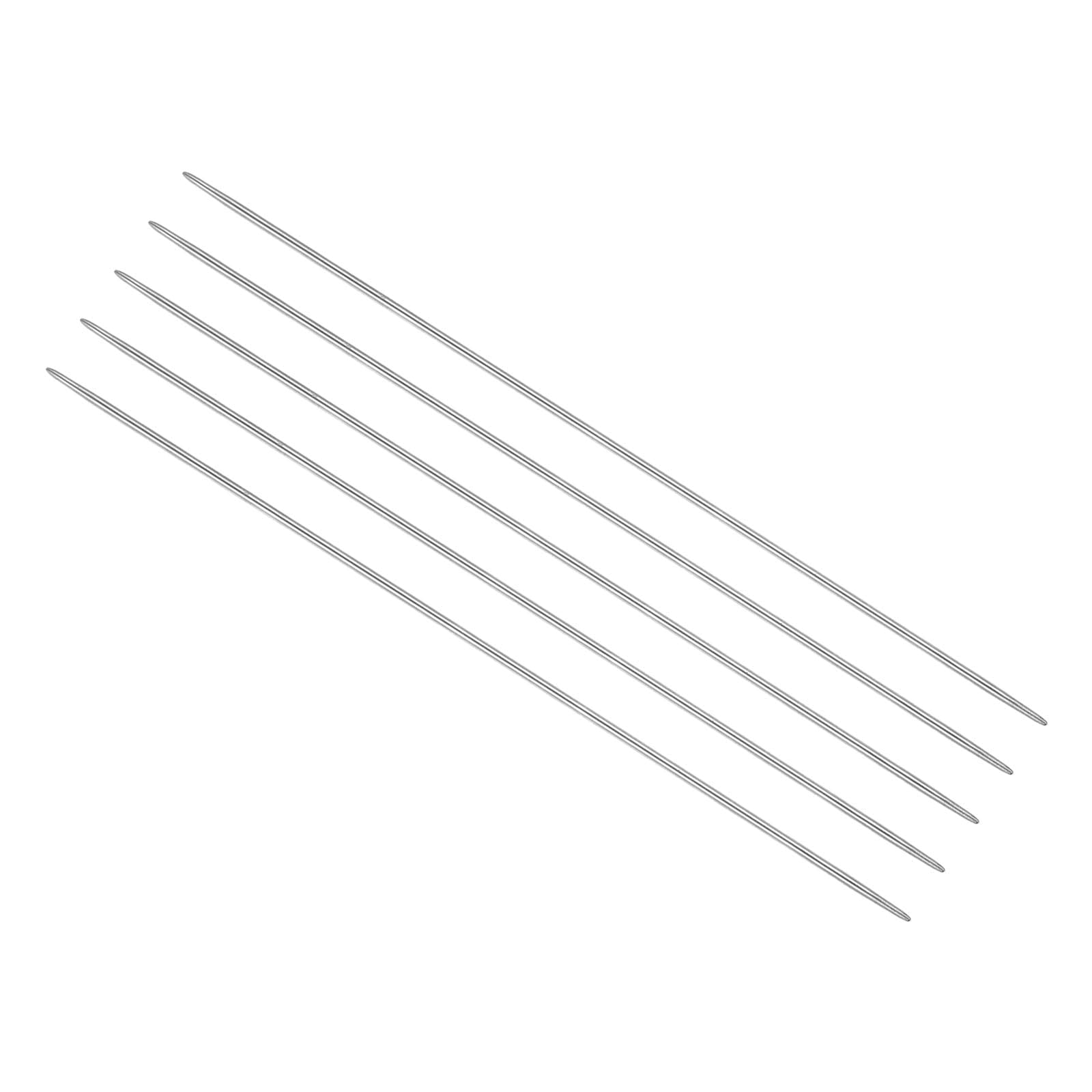 TA-VIGOR 1.5mm Double Pointed Knitting Needles 15cm Stainless Steel, 10pcs