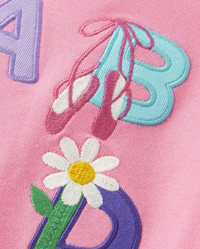 Image of Gymboree Girls' and Toddler Embroidered School T-Shirt