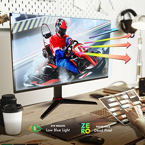 Viotek Gft27Cxb2 27-Inch Gaming Monitor | 240Hz Full-Hd 1080P 1Ms Od | 99% Srgb & 400 Cd/M2 High Brightness | G-Sync-Ready & Freesync | 2X Hdmi, Dp, 3.5Mm | Adjustable Height, Tilt, Swivel, Pivot #TOP4