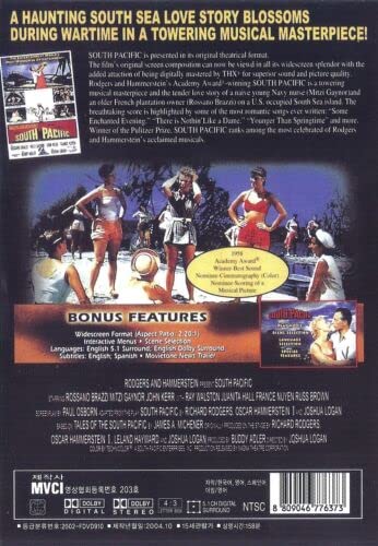 Amazon.com: South Pacific (1958) DVD : Toys & Games