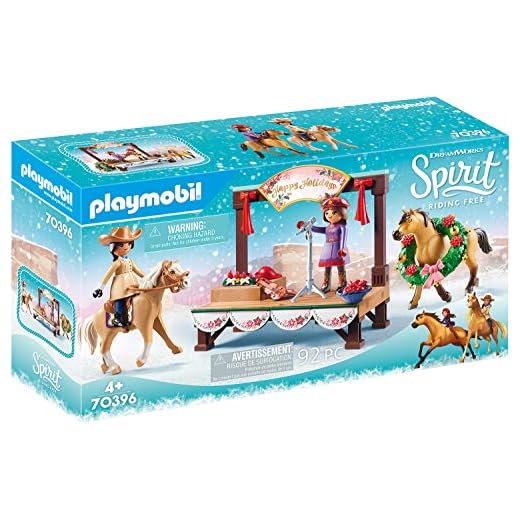 Playmobil DreamWorks Spirit 70396, Il Concerto di Natale di Spirit, dai 4 Anni