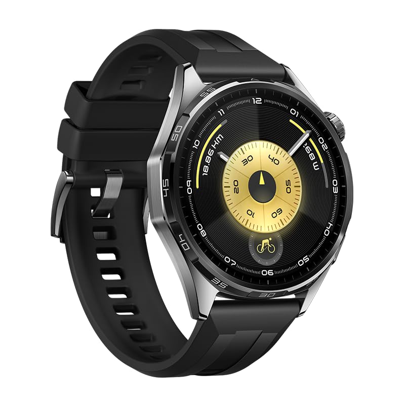 HUAWEI WATCH GT 6 46mm Smart Watch GPS | Up to 21 Days Battery Life - Black