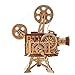 TRGCJGH Puzzle in Legno Kit di Costruzione di Modelli Meccanici Proiettore Cinematografico Classico A Generatore Manuale Regali di Compleanno di Natale per Adolescenti E Adulti