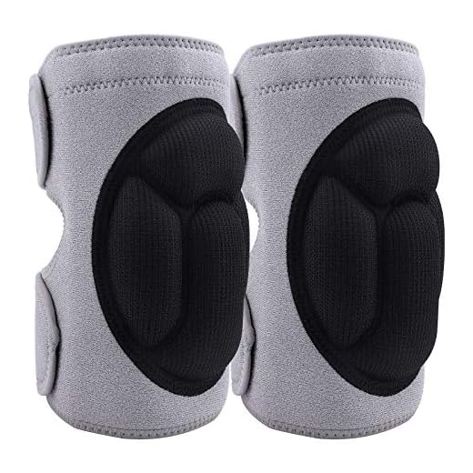Rodilleras para el trabajo,almohadillas protectoras para el jardín,antideslizantes,para evitar colisiones,rodilleras para mujeres y hombres,tapas de rodilla multifunción para jardinería,deporte,(gris)