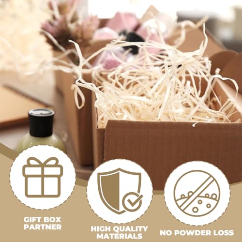 Raffia Geschreddertes Papier, 100g Geschreddertes Papier, Geschreddertes Papier Füllmaterial Für Pakete, Für DIY Party Hamper Füllung und Geschenkverpackung für Geschenkbox Dekorations