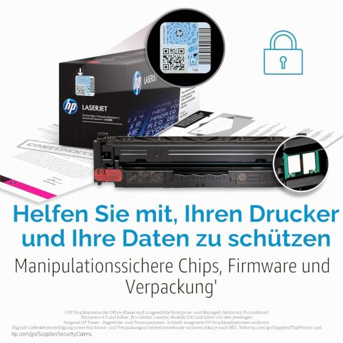 HP 125A Dual Pack (CB540A) Original Toner für HP Color Laserjet CP1215, CP1515, CM1312, Schwarz, Dual-Pack – Ansicht 4