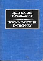 Estonian-English Dictionary (Linguistic) 0300028490 Book Cover
