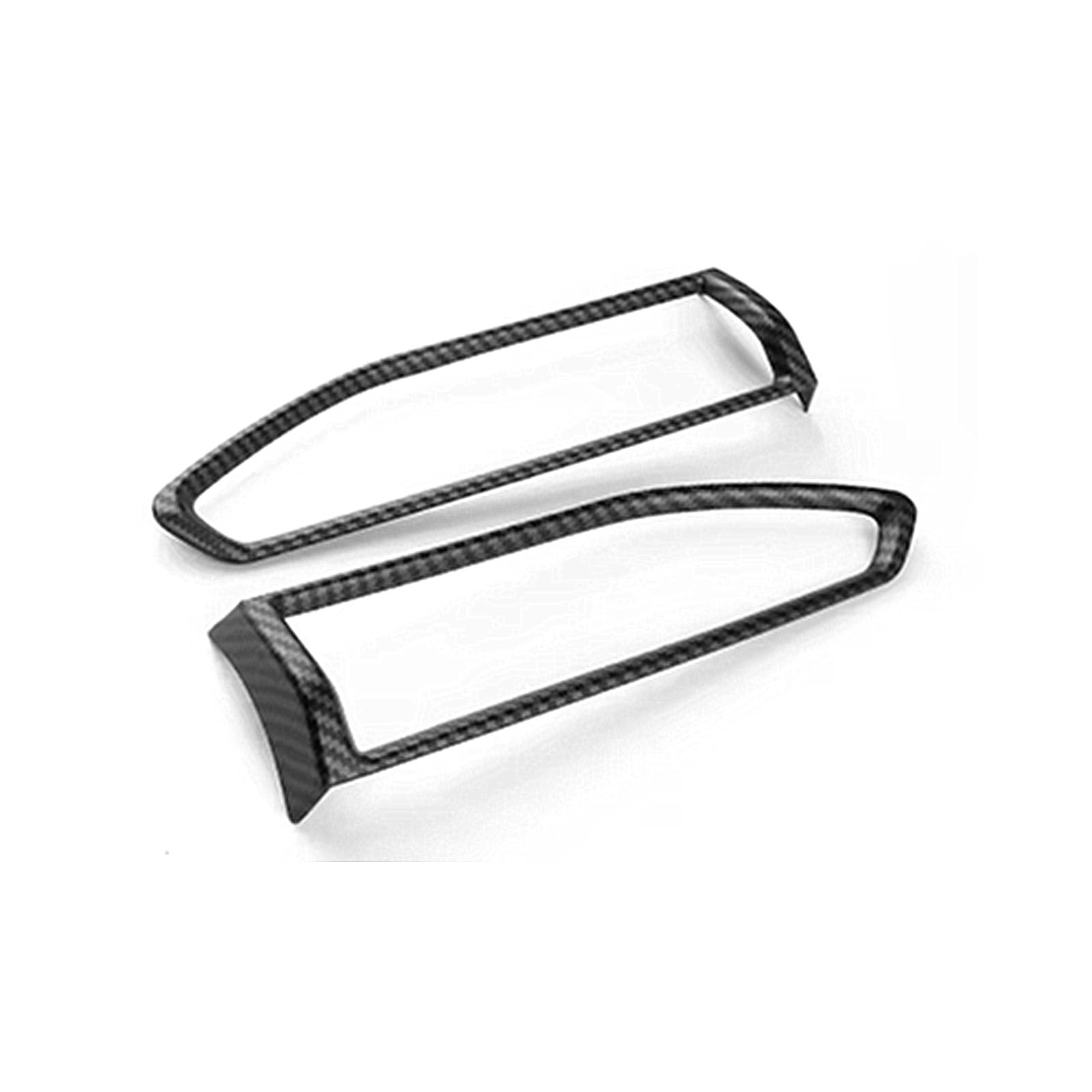 Sanehou Matte Carbon Dashboard Air Vent Frame Compatible With Subaru For Wrx 2022-2024 Lhd Rhd Car Side Air Vent Trim Frame Air Outlet Decorative Cover Sticker