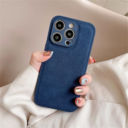 Coque iPhone 14 antichoc en cuir véritable souple contre les rayures