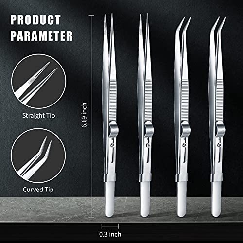 Pince à souder industrielle électronique ESD lot de 4 pinces - 3