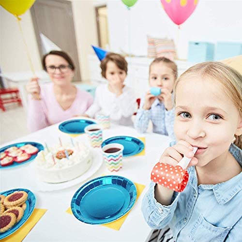 Vintage Partygeschirr-Set Für 30 Personen – Blau-weißes Porzellan-Design