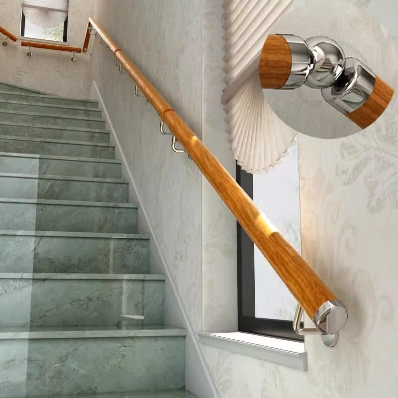 Rambarde d'escalier de style industriel rétro pour sublimer un loft moderne
