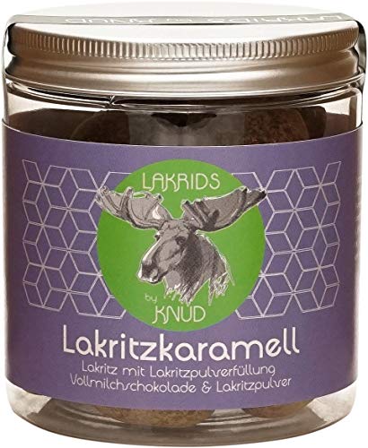 Lakrids Knud | Lakritzkaramell mit Lakritzpulverfüllung - 150 g Dose Cover