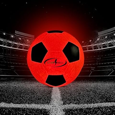 GX TOUR+ Glow Soccer Ball Size 5 Cover