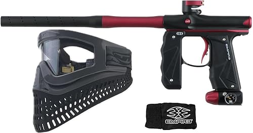 Empire Mini GS - Marcador electrónico para pistola de paintball con paquete de máscara de paintball JT Proflex-X