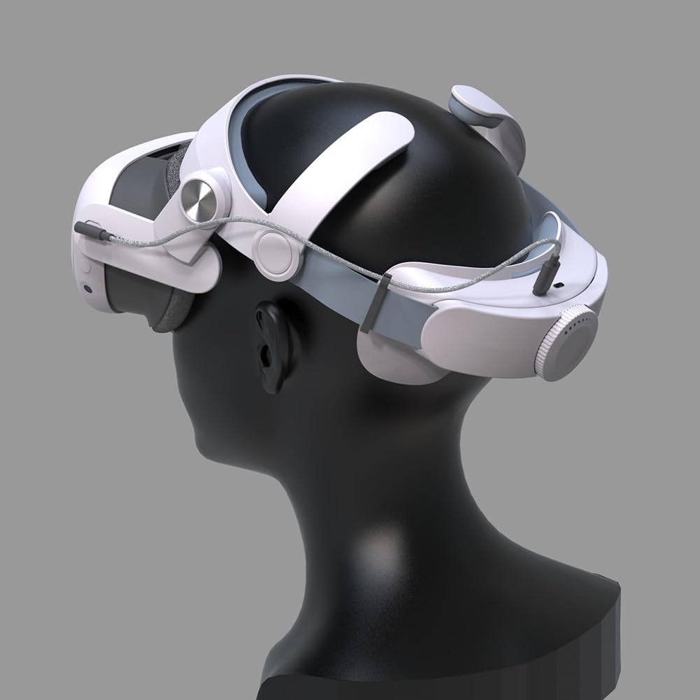 Cinturino per batteria estesa Meta 33S, per ricarica rapida VR accessorio con distribuzione bilanciata del peso, materiale ABS e quadrante personalizzato per Fit
