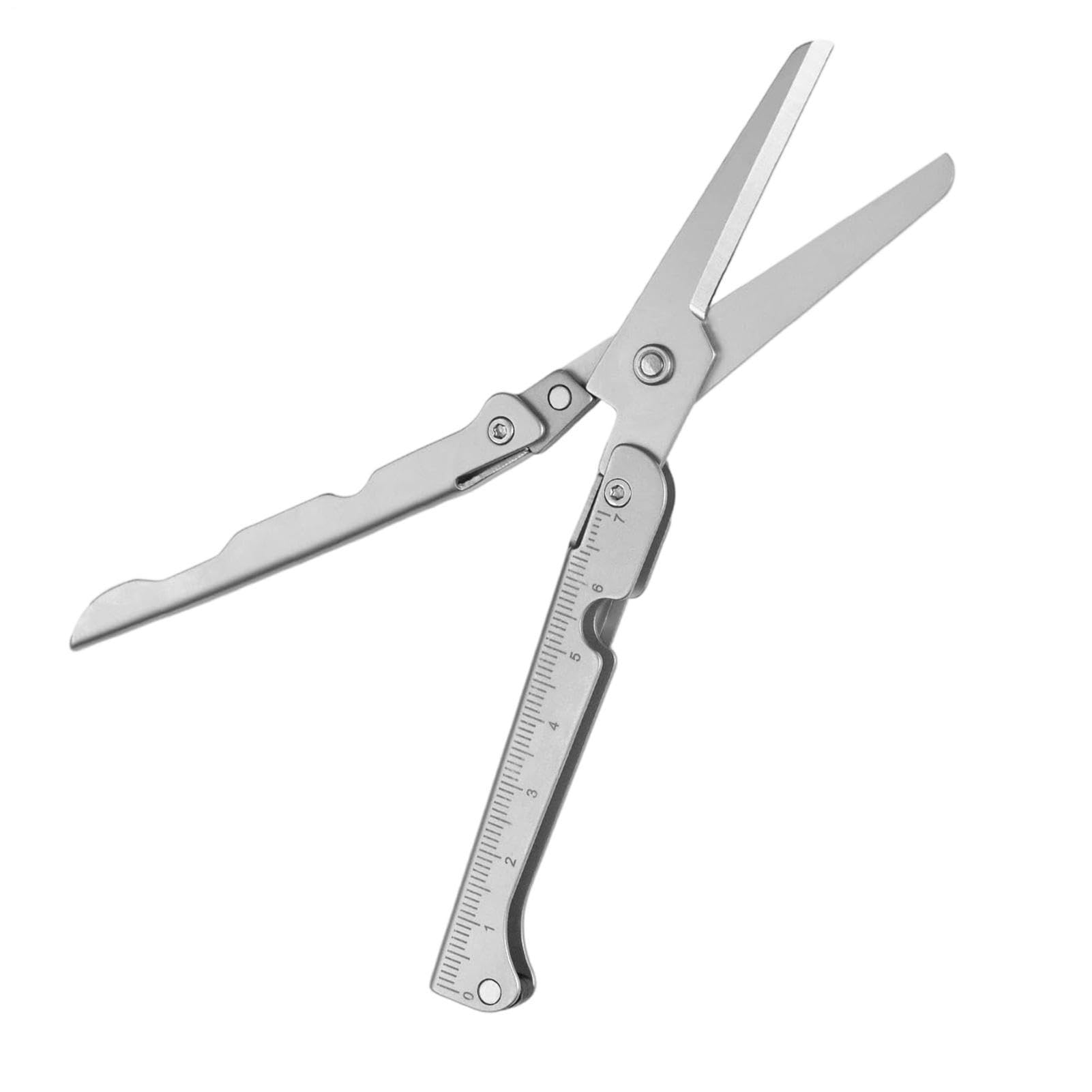 Foldable Scissors 2-In-1 Folding Multifunctional Cutting Tool