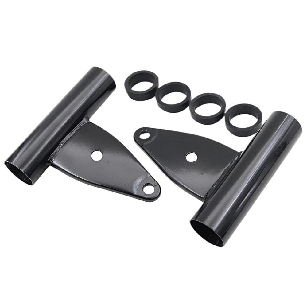 Kvmrshn Black Fork Motorcycle Headlight Mount Bracket Plating Compatible With Trail Monkey Bike Parts Z50 Z50a Z50j Z50r(Black)
