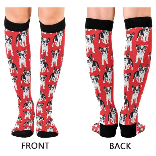 Image of Fisyme Socks for Women Men Warm Comfort Athletic Crew Running Hiking Cycling Compression Socks