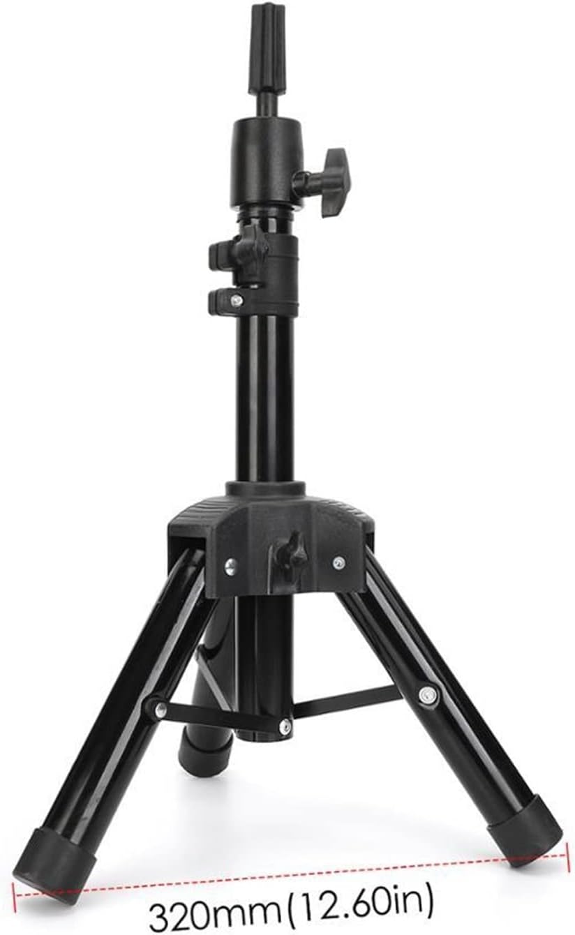 かつらスタンド調節可能な三脚ヘッドマネキンヘッドかつらスタンド義肢人形ホルダーブラケットモデル理髪トレーニングヘアツールかつらホルダ